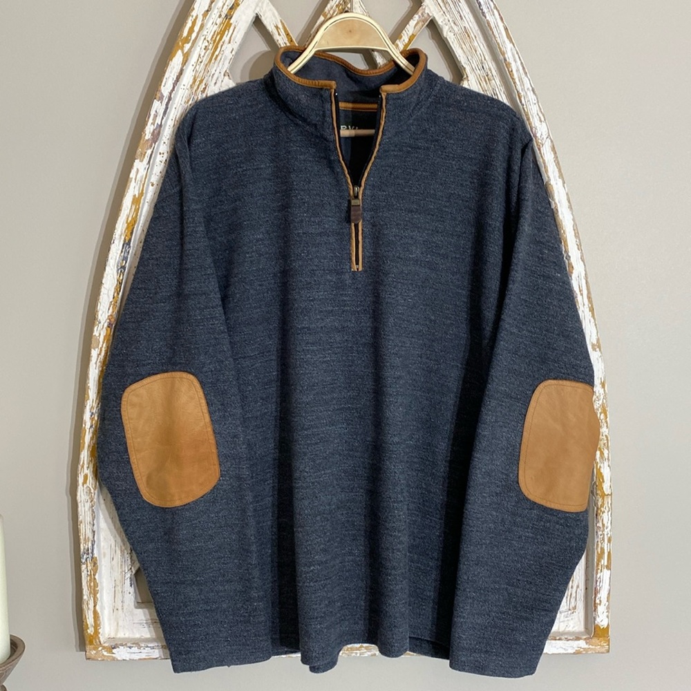 Men’s Orvis quarter zip sweater